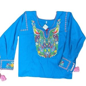Peacocks Mexican Blue Top